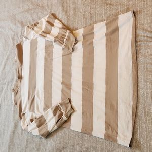 Striped t-shirt dress